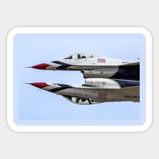 Air Force Thunderbirds Mirror Pass Sticker